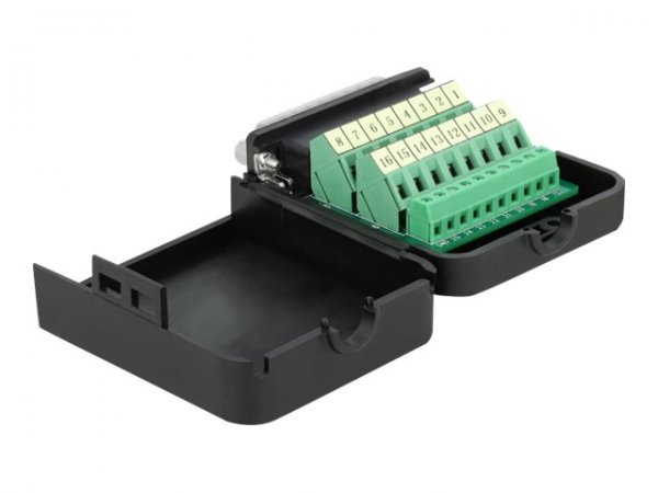 Delock 66266 - Nero - 26/18 - 56,4 mm - 64,8 mm - 25 mm - -20 - 105 °C