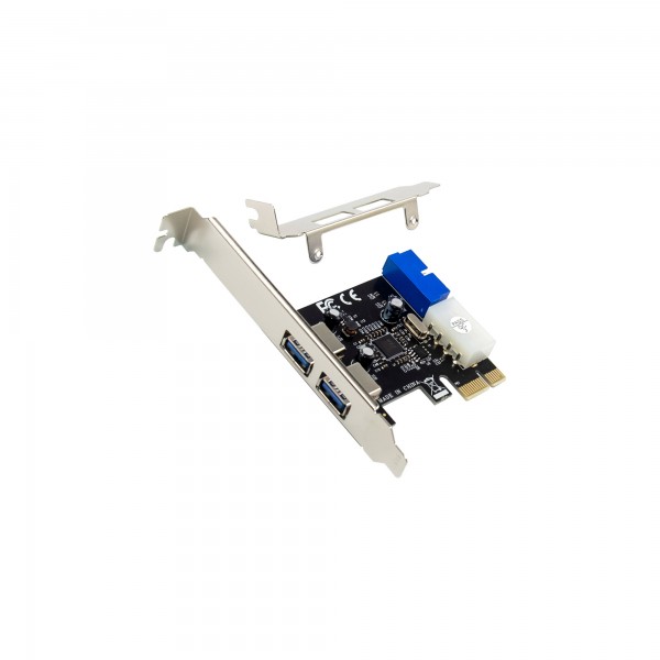 InLine Scheda di interfaccia 4x USB 3.2 Gen.1 (2+2) - PCIe - profilo basso