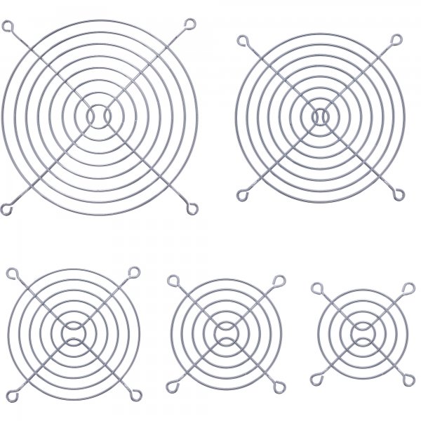 InLine Griglia in metallo per ventole da 40x40mm - cromata