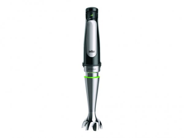 Braun MQ 7025X - Frullatore ad immersione - 0,6 L - 1,2 m - 1000 W - Nero - Stainless steel