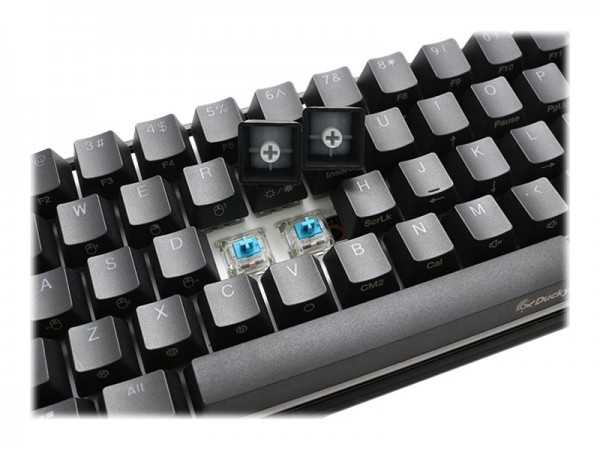 Ducky Mecha Mini - Mini - Cablato - USB - Interruttore a chiave meccanica - LED RGB - Nero
