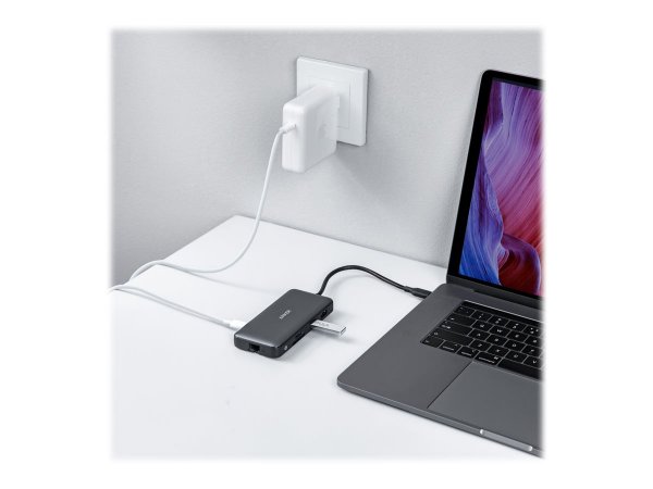 Anker Innovations PowerExpand 8-in-1 Usb-C PD Media Hub - Dockingstation - - 2 x HDMI