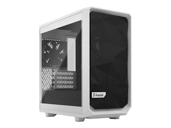 Fractal Design Meshify 2 Mini - PC - Bianco - DTX - micro ATX - Mini-DTX - Mini-ITX - Acciaio - Vetr