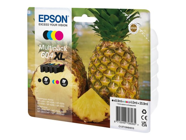 Epson Multipack 4-colours 604 XL T 10H6 - Originale - Cartuccia di inchiostro