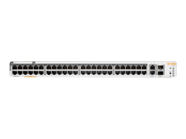 HPE Networking Networking Instant On Switch 40p Gigabit CL4 8p Gigabit CL6 PoE 2p 10GBT 2p SFP+ 600W