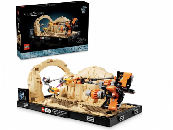 LEGO 75380 Star Wars Podrennen in Mos Espa - Diorama