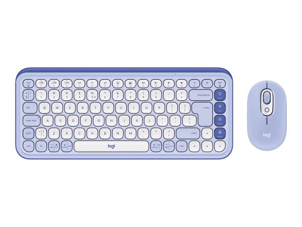 Logitech Pop Icon Combo - LILAC US - Mouse - 400 dpi
