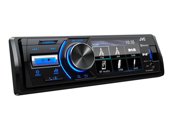 JVC KD-X561DBT - Nero - Blu - 1 DIN - 180 W - 16 W - AAC - FLAC - MP3 - WMA - BMP - JPEG - PNG