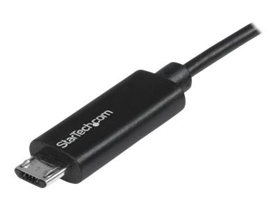 StarTech.com Cavo USB a Micro-USB con indicatore di ricarica a LED M/M da 1m - 1 m - USB A - Micro-U