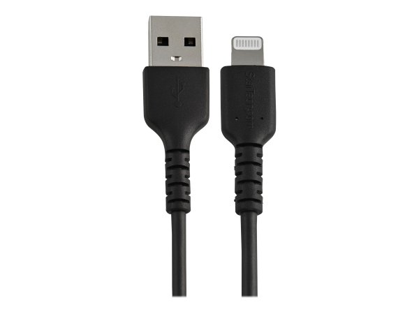 StarTech.com Cavo da USB-A a Lightning da 15cm nero - Robusto e resistente cavo di alimentazione/sin