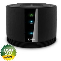 FANTEC SQ-X2RU3e - HDD - SATA - 3.5" - 4 TB - 5 Gbit/s - Nero