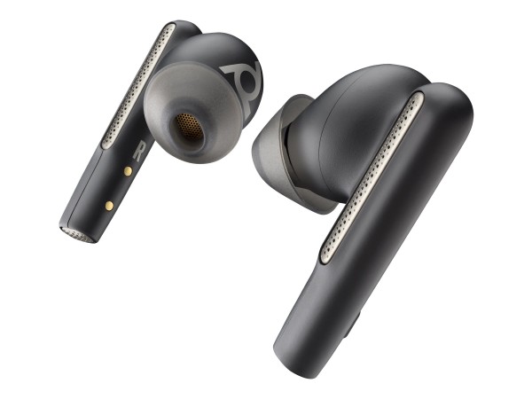 Poly Voyager Free 60/60+ Microsoft Teams Certified Black Earbuds 2 - Cuffie
