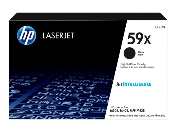 HP Cartuccia toner nero originale LaserJet 59X ad alta capacità - 10000 pagine - Nero - 1 pz