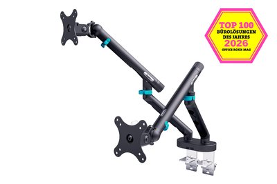 DIGITUS Dual Monitorhalterung 2x35" 2x10kg