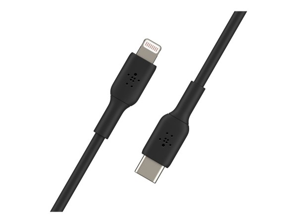 Belkin CAA003BT1MBK - 1 m - Lightning - USB C - Maschio - Maschio - Nero