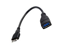 ALLNET USB_3.0_OTG_MICRO_ADAPTER - 0,15 m - USB A - Micro-USB B - USB 3.2 Gen 1 (3.1 Gen 1) - Nero