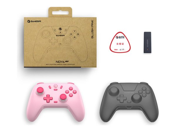 GameSir Controller T4n Lite wireless pink Switch - Interruttore - In modalità wireless