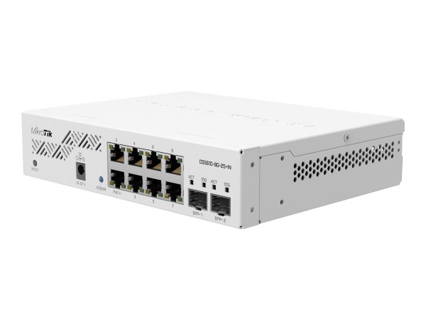 MikroTik CSS610-8G-2S+IN - Gigabit Ethernet (10/100/1000) - Supporto Power over Ethernet (PoE)