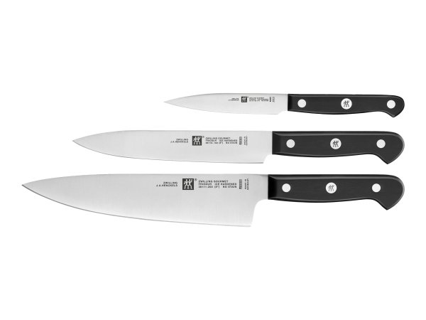 Zwilling Gourmet - Set di coltelli - Acciaio - Plastica - Acciaio inossidabile - Nero - Ergonomico