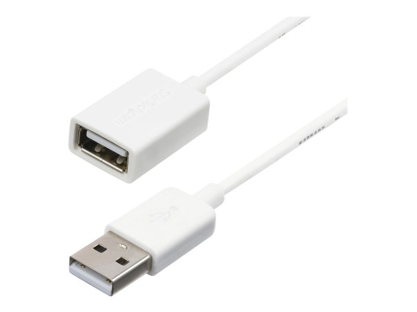 StarTech.com Cavo prolunga USB 2.0 da A ad A - Cavo Extender USB2.0 Maschio / Femmina da 3m - Bianco