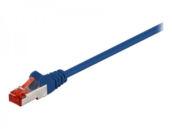 Goobay 95512 - 5 m - Cat6 - S/FTP (S-STP) - RJ-45 - RJ-45 - Blu