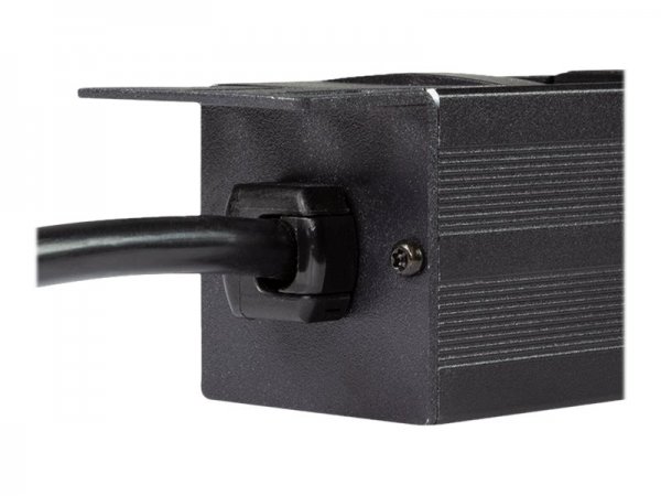 LogiLink PDU8C02 - Basic - 1U - Alluminio - Nero - 8 presa(e) AC - Tipo F