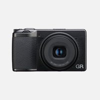Ricoh Fotokamera GR IIIx HDF Schwarz - Macchina fotografica digitale - 24,24 Mp