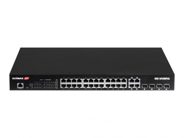 Edimax PoE+ Switch IGS-5428PLC - Interruttore - 1 Gbps