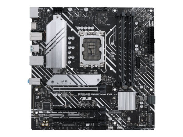 ASUS PRIME B660M-A D4-CSM - Intel - LGA 1700 - Intel® Celeron® - Intel® Core™ i3 - Intel® Core™ i5 -