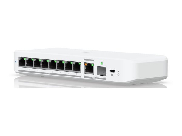 Ubiquiti UniFi Flex 2.5G - Switch - managed - 8 x 2.5GBase-T+ 1 10Gb Ethernet+ 1 - Interruttore - 60