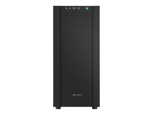 Sharkoon S25-W - Midi Tower - PC - Nero - ATX - micro ATX - Mini-ITX - Acrilico - Metallo - 16,7 cm