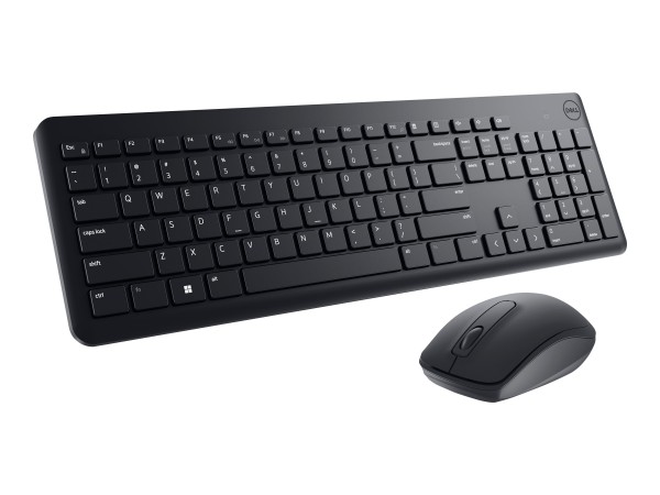 Dell Tastiera e mouse - KM3322W - tedesco (QWERTZ) - Full-size (100%) - Wireless - RF Wireless - QWE