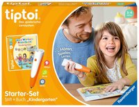 Ravensburger tiptoi Starter-Set Mein Wörter-Bilderbuch Kindergarten Stift und