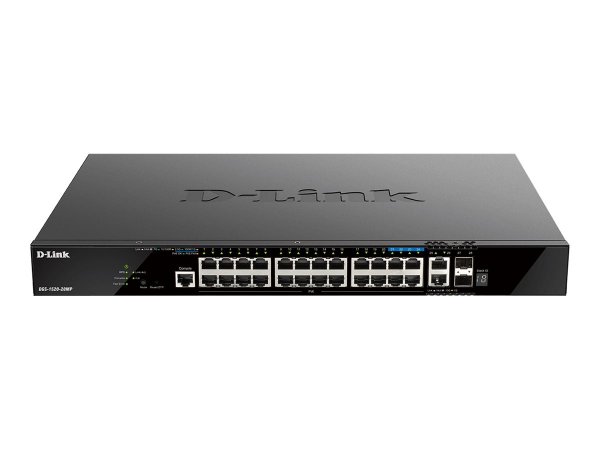 D-Link DGS-1520-28MP/E - Gestito - L3 - Gigabit Ethernet (10/100/1000) - Supporto Power over Etherne