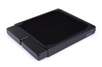 Alphacool 14443 - Radiatore - Ottone - Rame - Stainless steel - Nero - 1/4" - 0,8 bar - 140 mm