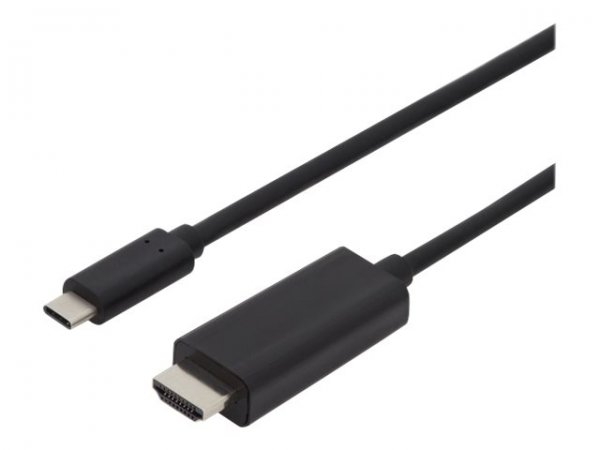 DIGITUS Cavo adattatore USB Type-C 2a gen - Type-C a HDMI A - 5 m - USB tipo-C - DisplayPort - Masch