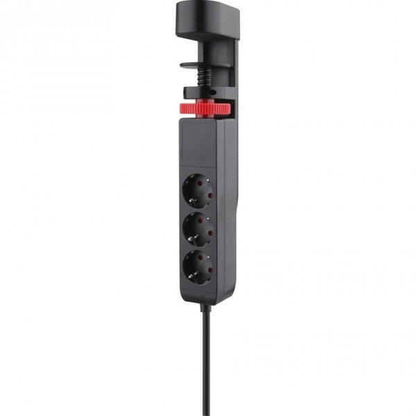 REV Ritter Steckdosenleiste 3-fach für Tischmontage mit USB 0015728512