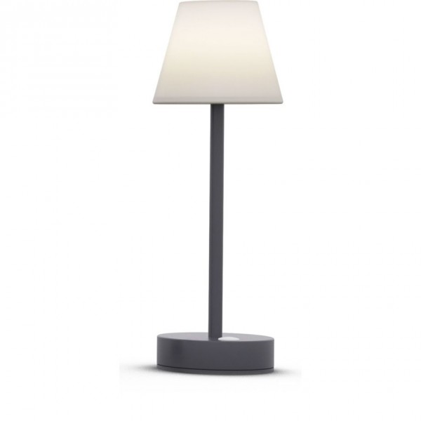 NewGarden New Garden Lola Slim Akku Tischleuchte Anthrazit