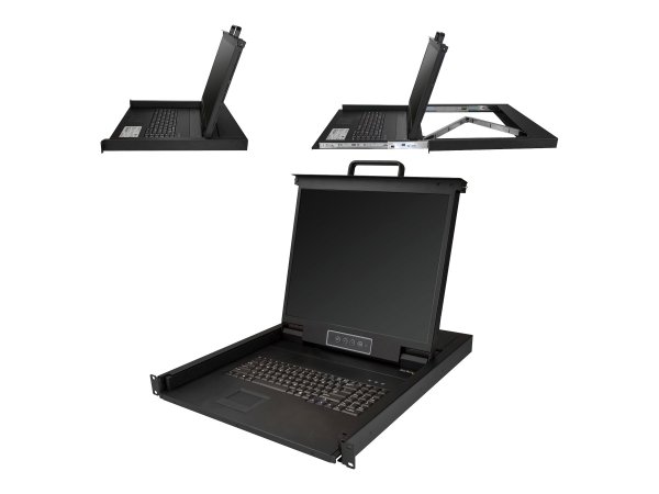 StarTech.com Console KVM per Armadio Rack con porta VGA - 19" - 1U - 48,3 cm (19") - 1280 x 1024 Pix