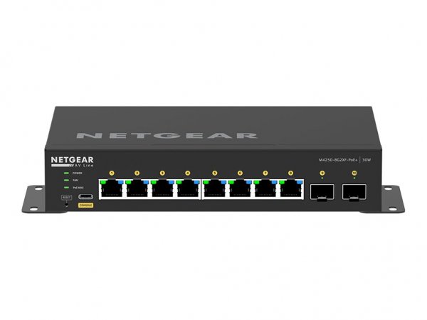 Netgear GSM4210PX-100EUS - Gestito - L2/L3 - Gigabit Ethernet (10/100/1000) - Full duplex - Supporto
