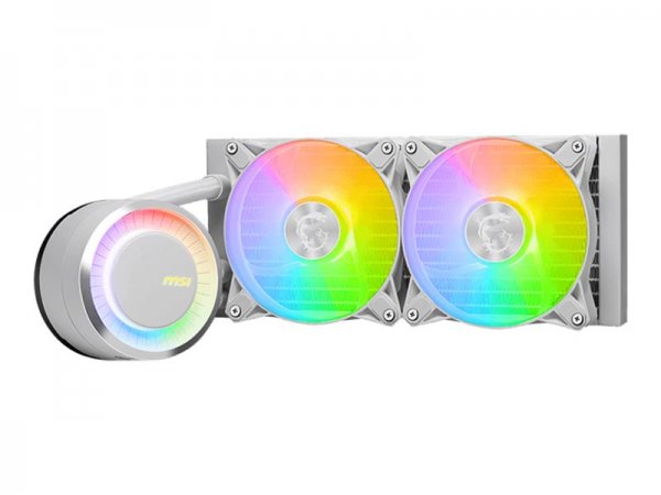 MSI MAG Coreliquid E240 WHITE - Kit di raffreddamento a liquido - 12 cm - Bianco