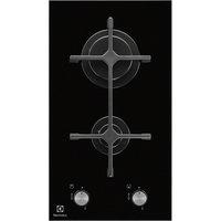 Electrolux EGC3322NVK - Nero - Da incasso - Gas - Vetro-ceramica - 2 Fornello(i) - 2 Fornello(i)
