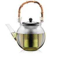 Bodum Assam - Teiera singola - 1500 ml - Bamboo - Bamboo - Vetro borosilicato - Metallo - Plastica -