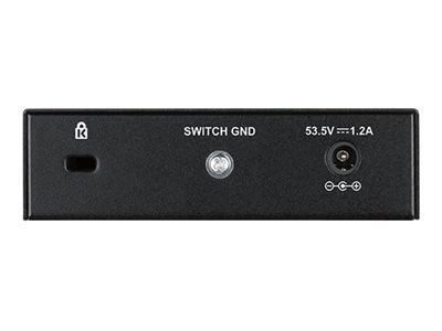 D-Link DES 1005P - Switch - unmanaged - 4 x+ 1 PoE - Interruttore - Filo di rame