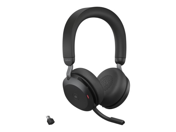 Jabra Evolve2 75 - Con cavo e senza cavo - Ufficio - 20 - 20000 Hz - 197 g - Auricolare - Nero