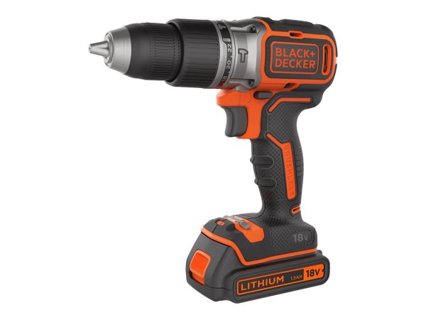 Black & Decker BL188K-QW - Trapano con impugnatura a pistola - Senza chiave - Senza spazzola - 1650