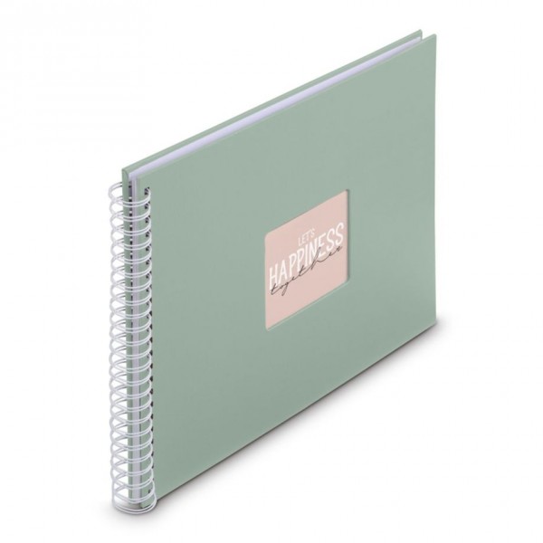 Hama Spiral-Album Fine Art 50 weiße Seiten Salbei