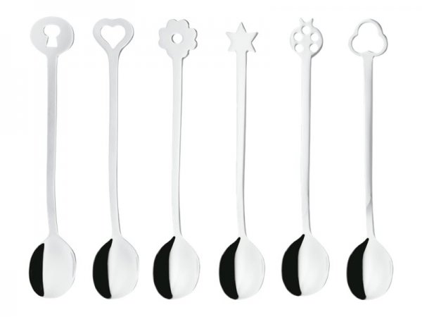 Sambonet New Portafortuna Inox 6 Cucchiaini - 6-pezzo