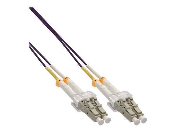 InLine Cavo duplex a fibre ottiche - LC/LC - 50/125µm - OM4 - 40m