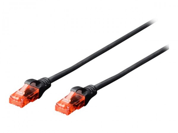 DIGITUS Cavo patch U/UTP CAT - LSZH - 0,5 m - Cat6 - U/UTP (UTP) - RJ-45 - 2 x RJ-45 - Verde